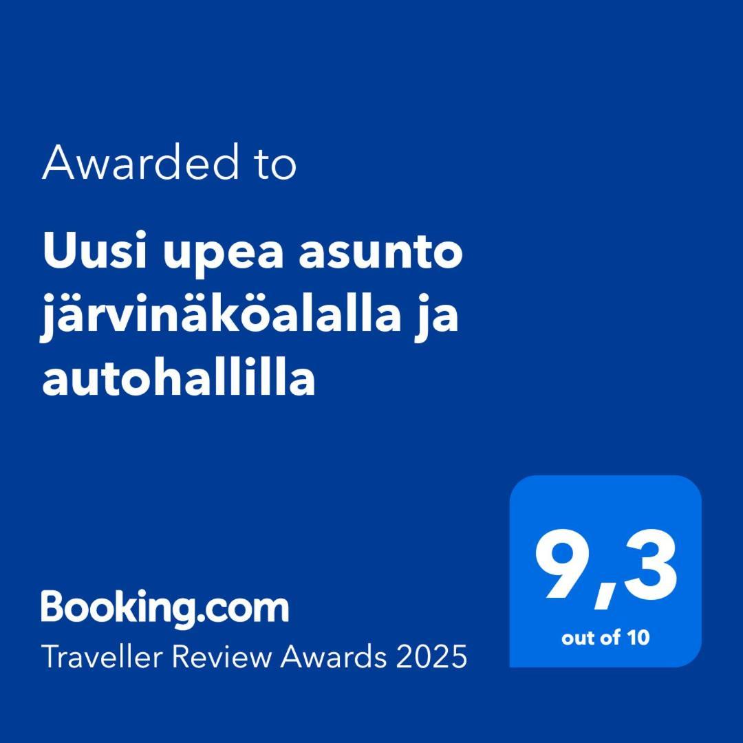 Uusi Upea Asunto Jaervinaekoealalla Ja Autohallilla Тампере Екстериор снимка